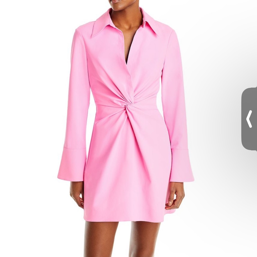 NWT Cinq Sept McKenna Dress in Neon Pink